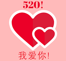 Números de la suerte en chino - 520!