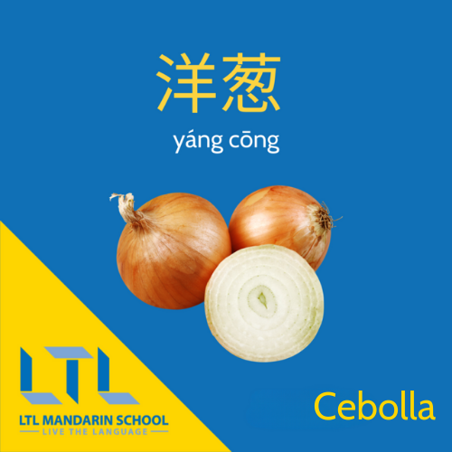 Cebolla en chino